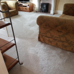 Carpet cleaning result from Carpet Guru 2